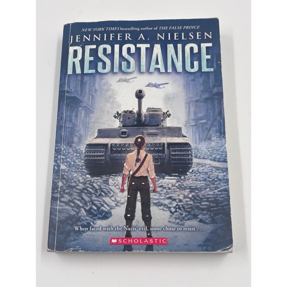 Resistance Paperback Book Jennifer A. Nielsen Scholastic Gold Novel